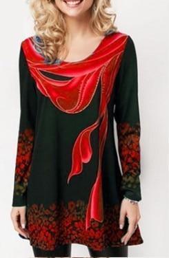 Böhmische Wintertunika - Boho-Kleid.com